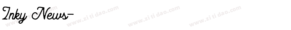 Inky News字体转换